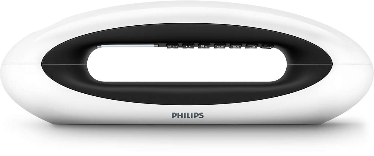 Philips M5601WG/51 telephone DECT telephone Caller ID Black, White – image 1