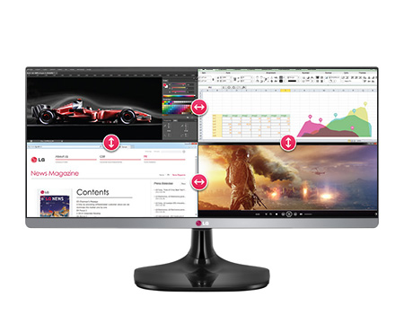 LG 25UM64 computer monitor – image 1