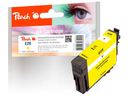 Peach Ink Cartridge yellow, compatible with Epson No. 29 y, T2984