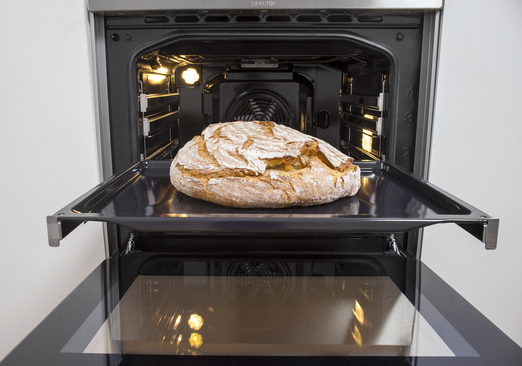 Gorenje ECS6350WPA Freestanding cooker Electric Ceramic hob Black, White – image 8