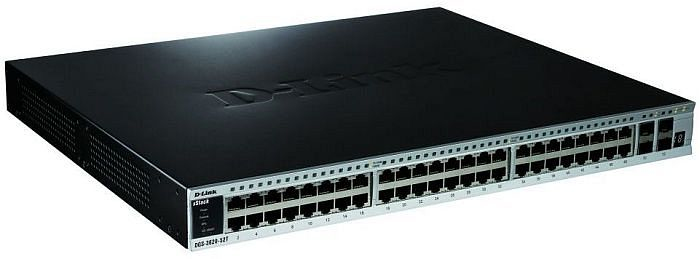 D-Link DGS-3620-52PC Managed L3+ Power over Ethernet (PoE) Black – image 1