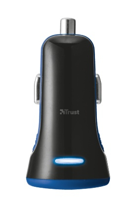 Trust 20741 mobile device charger Smartphone, Tablet Blue Cigar lighter Auto – image 1