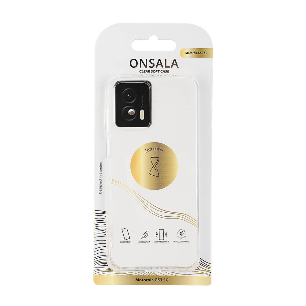 Onsala Phone Case TPU Transparent - Motorola Moto G53 – image 2