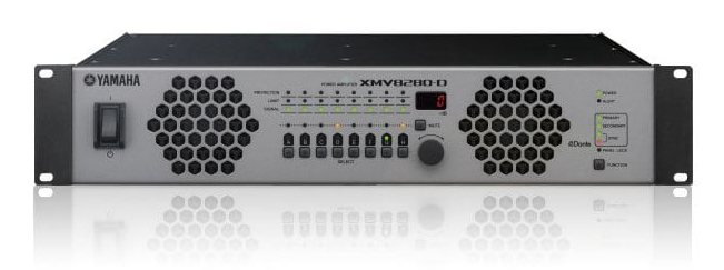Yamaha XMV8280 audio amplifier 8.0 channels Multi-purpose Black, Silver – image 1