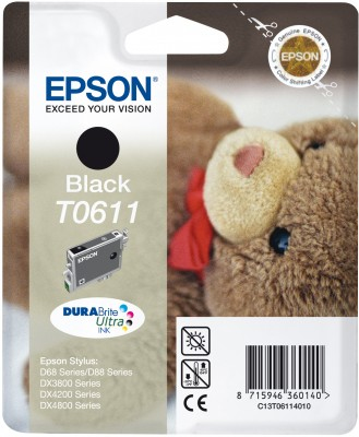 Epson Black Cartridge (T0611) – image 2