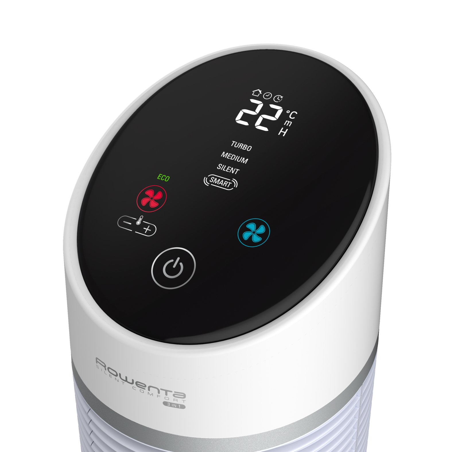 Rowenta Silent Comfort HQ8120 electric space heater Indoor Silver – image 2