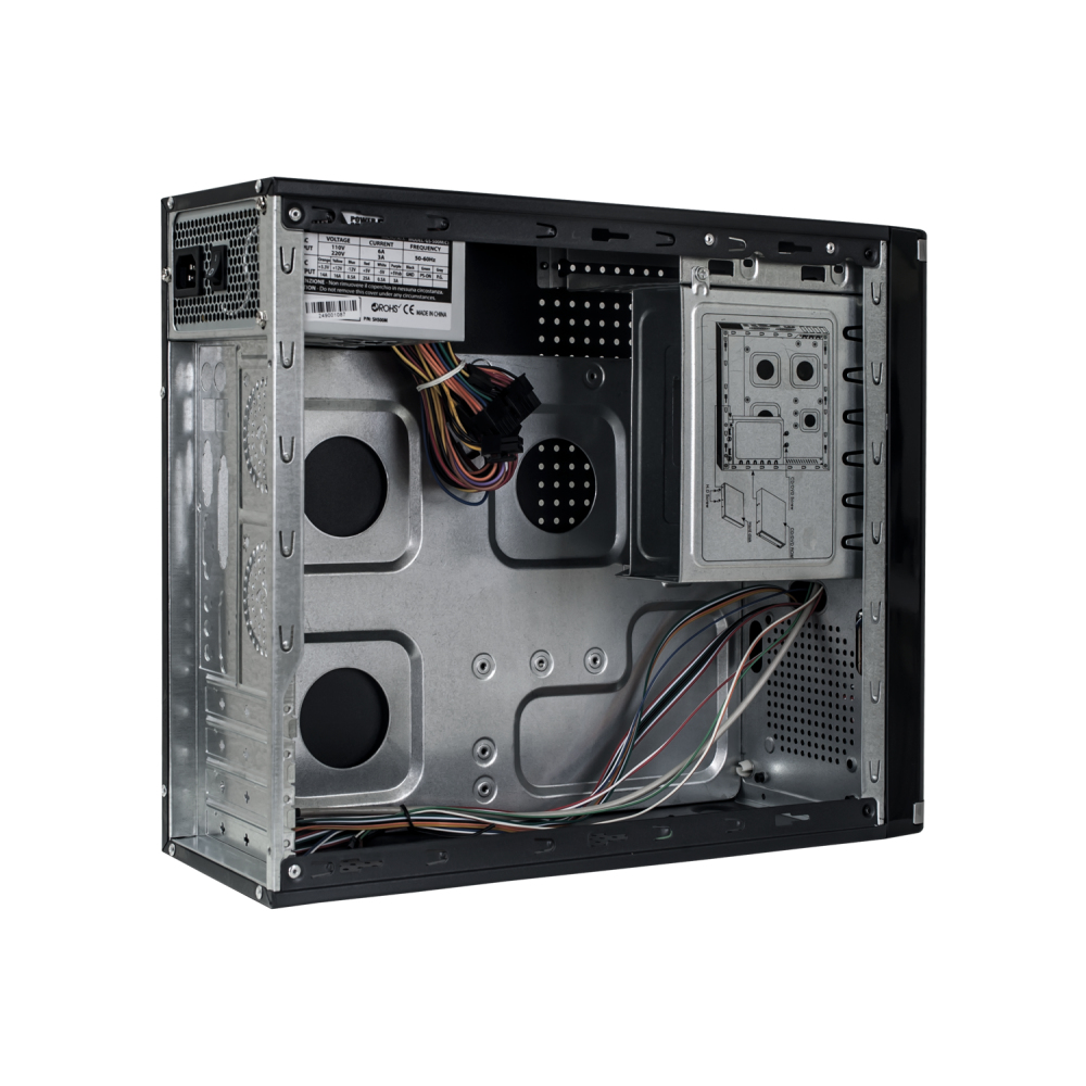 Vultech GS-2492 computer case Micro Tower Anthracite, Black – image 3