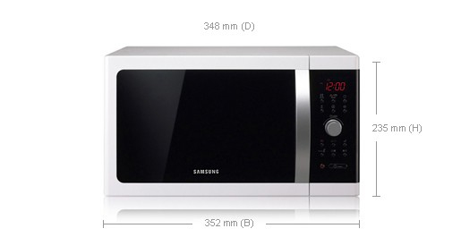 Samsung CE1000-TS microwave – image 2
