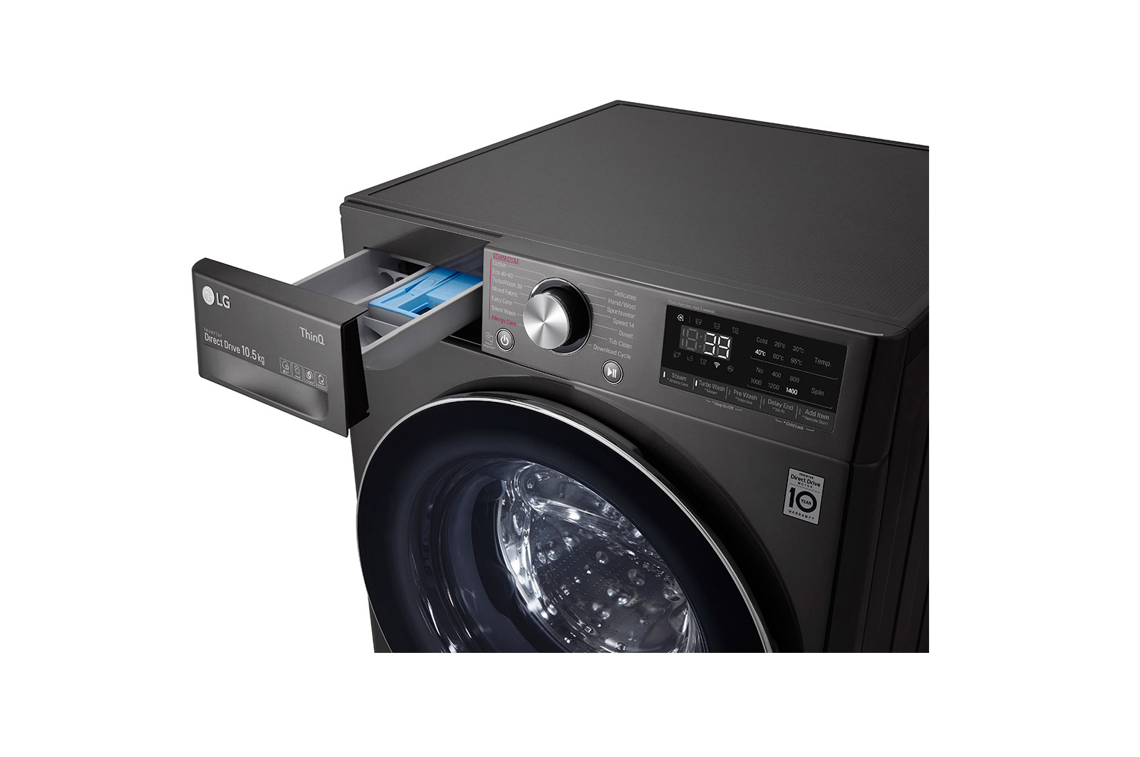 LG F4WV910P2SE washing machine Front-load – image 6