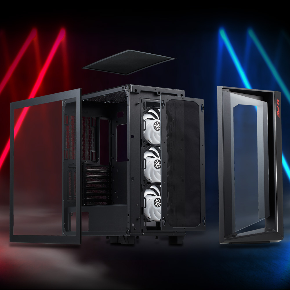 XPG CRUISER Mid-Tower Black – image 7