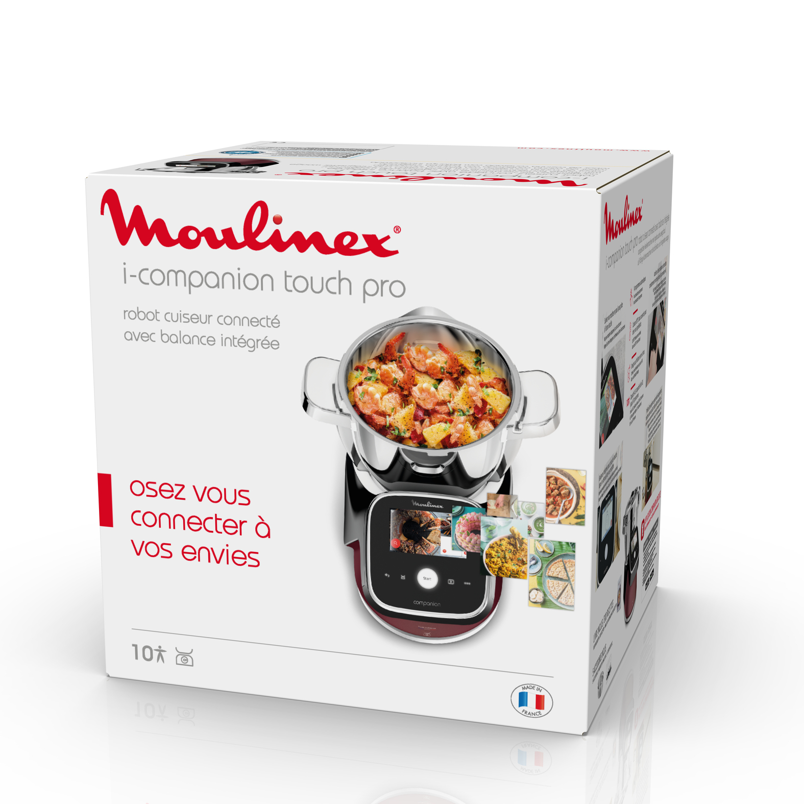 Moulinex HF93E 1550 W 4.5 L Red – image 2