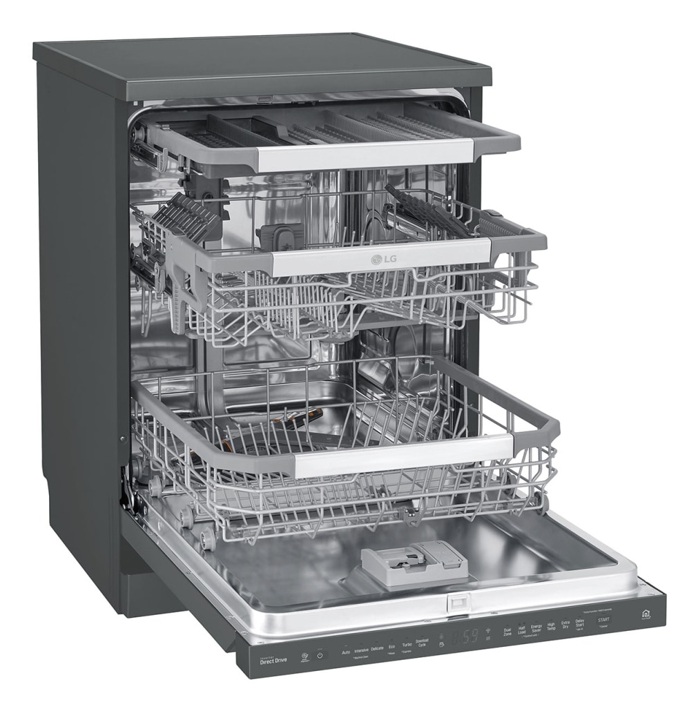 LG XD3A15MB dishwasher Freestanding 15 place settings – image 5