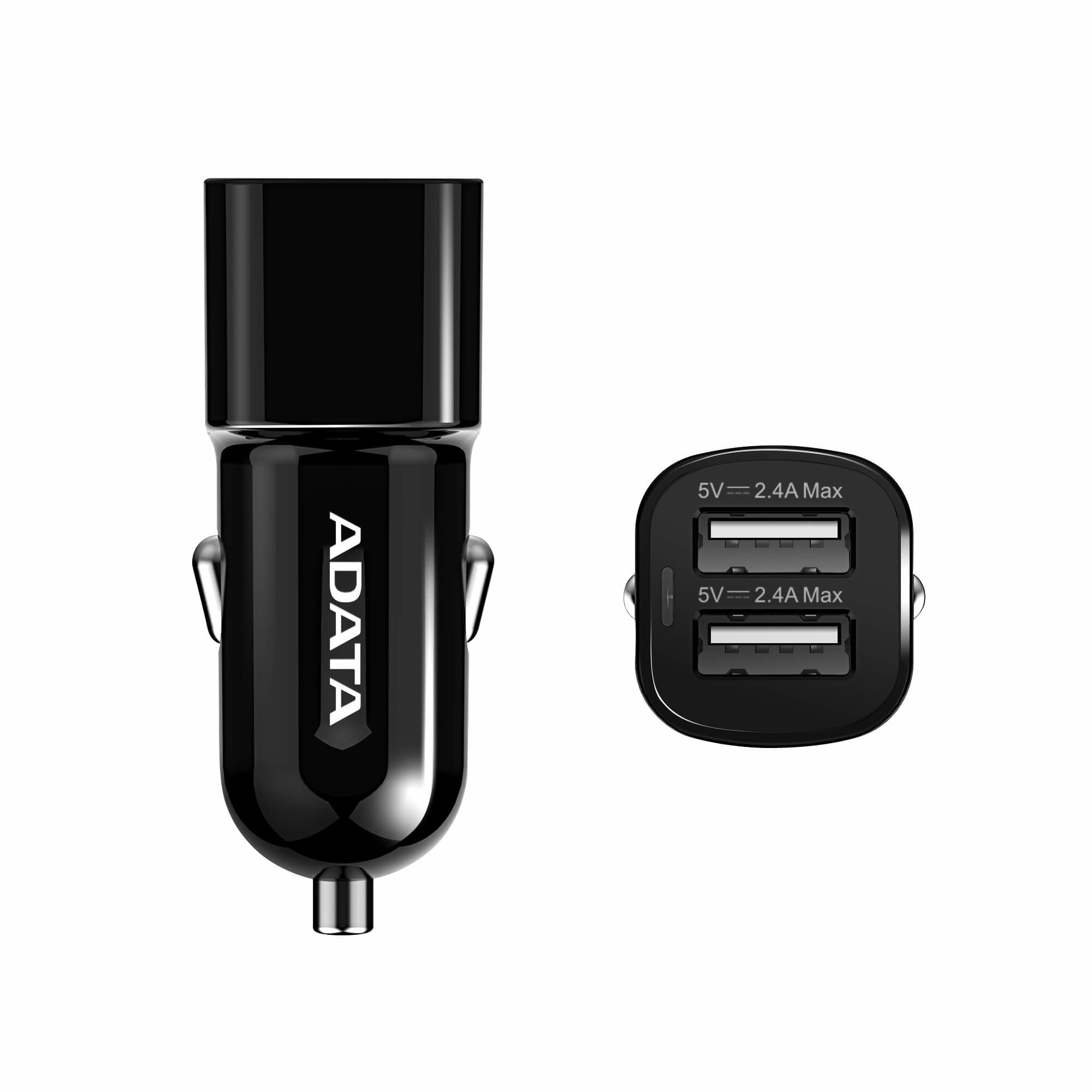 ADATA ACV0172-CBK mobile device charger Mobile phone Black Cigar lighter Auto – image 3