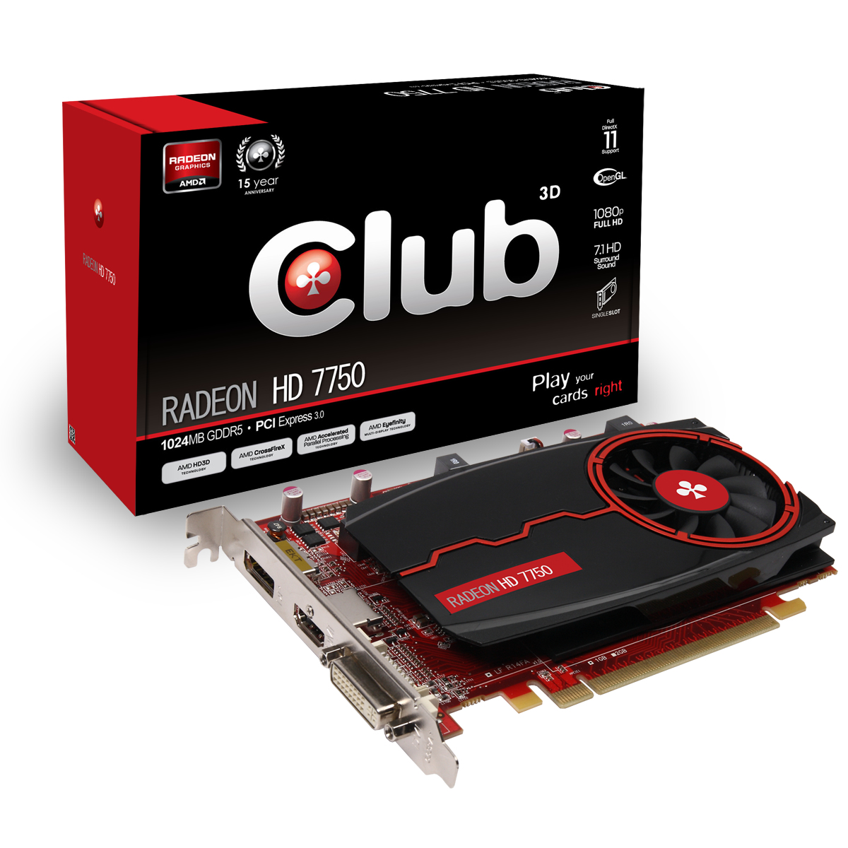 CLUB3D Radeon HD 7750