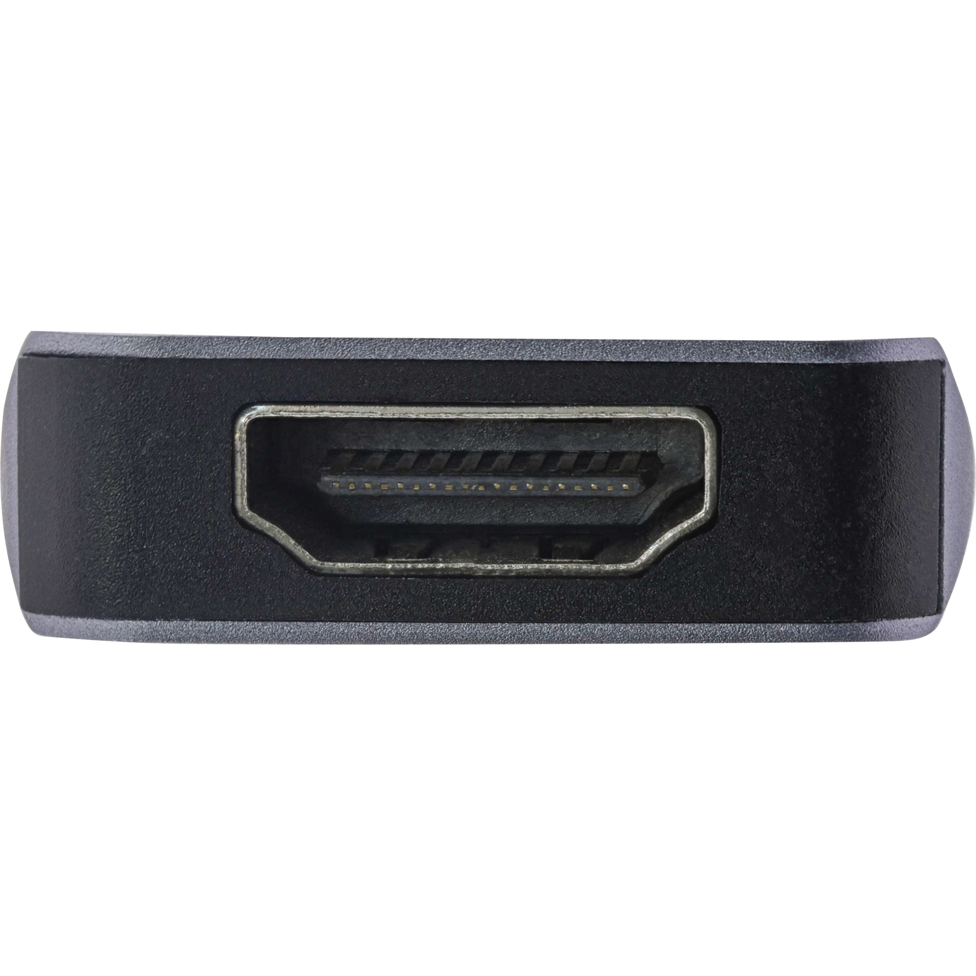InLine Multi-hub USB 3.2 Gen.1, 2x USB-A, HDMI 4K/30Hz, card reader, alu, grey – image 4