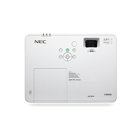 NEC NP-MC382W data projector Standard throw projector 3800 ANSI lumens LCD WXGA (1280x720) White – image 8