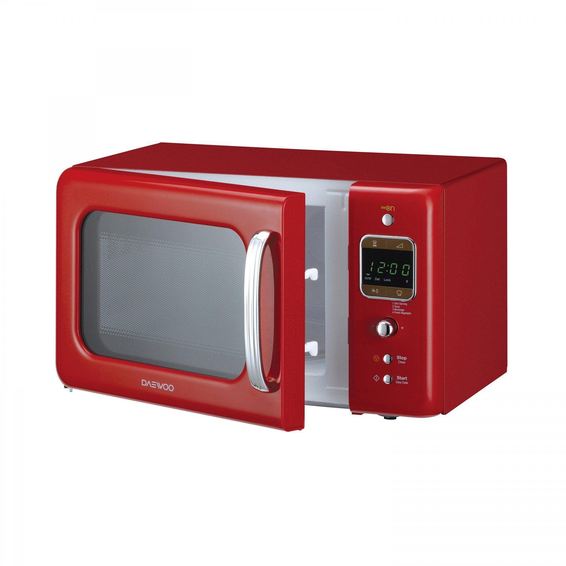 Daewoo KOR-6LBRR microwave Red Solo microwave Countertop – image 3