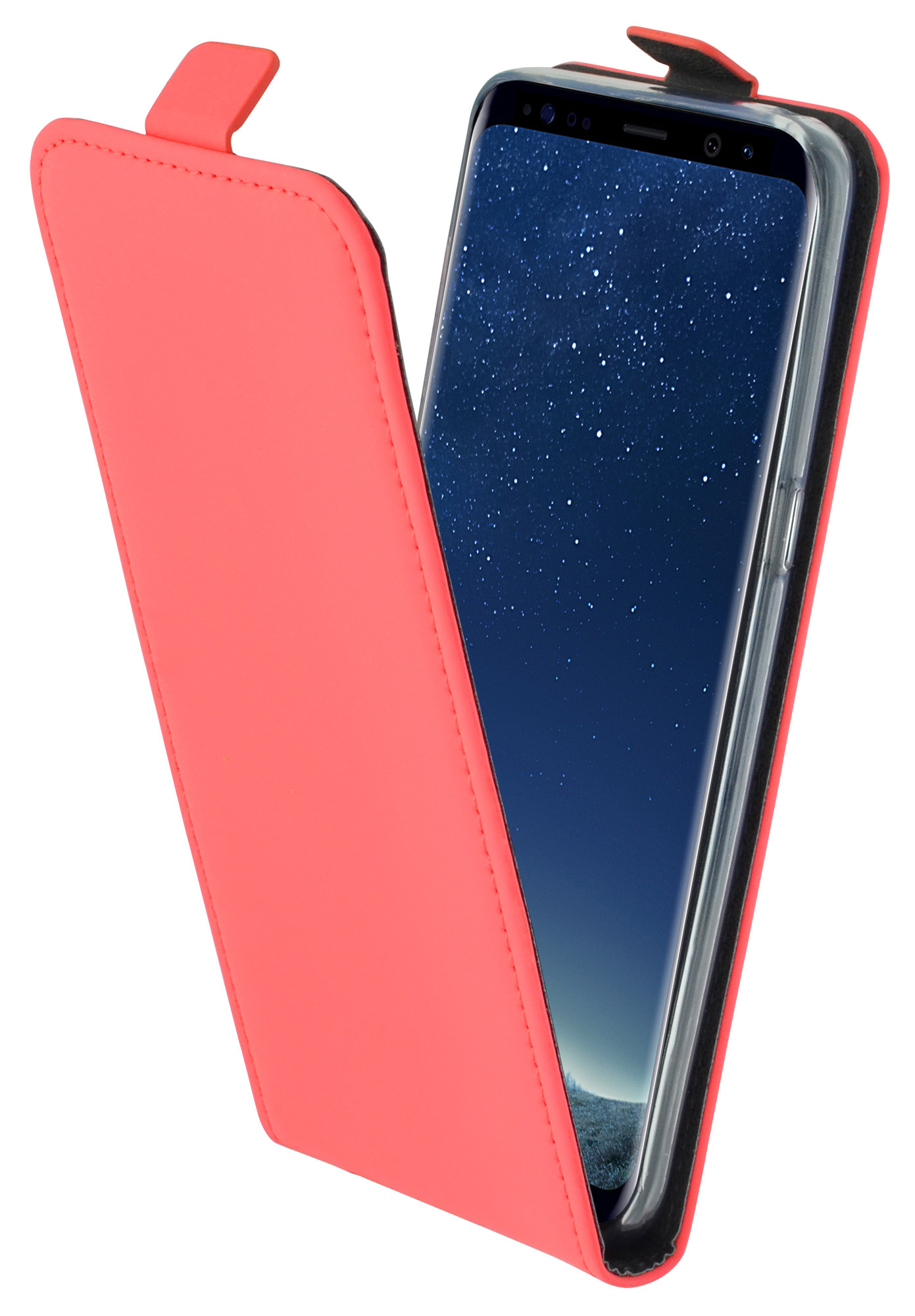 Mobiparts Premium Flip TPU Case Samsung Galaxy S8 Peach Pink