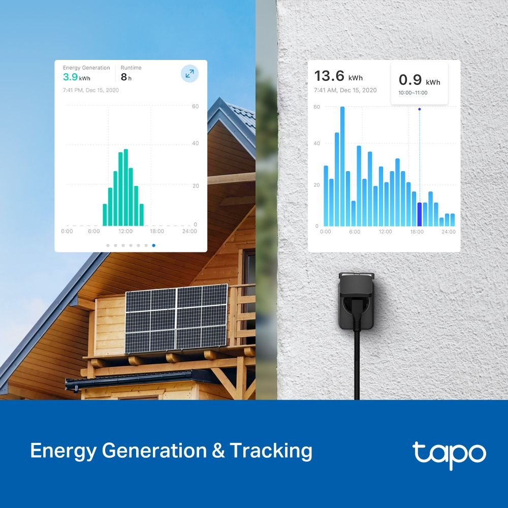 TP-Link Tapo P410M 3680 W Home Black – image 4
