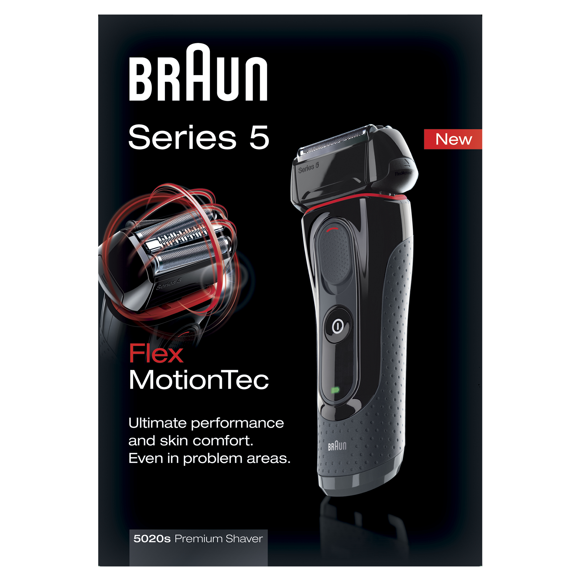 Braun 5020 Foil shaver Trimmer Black – image 3