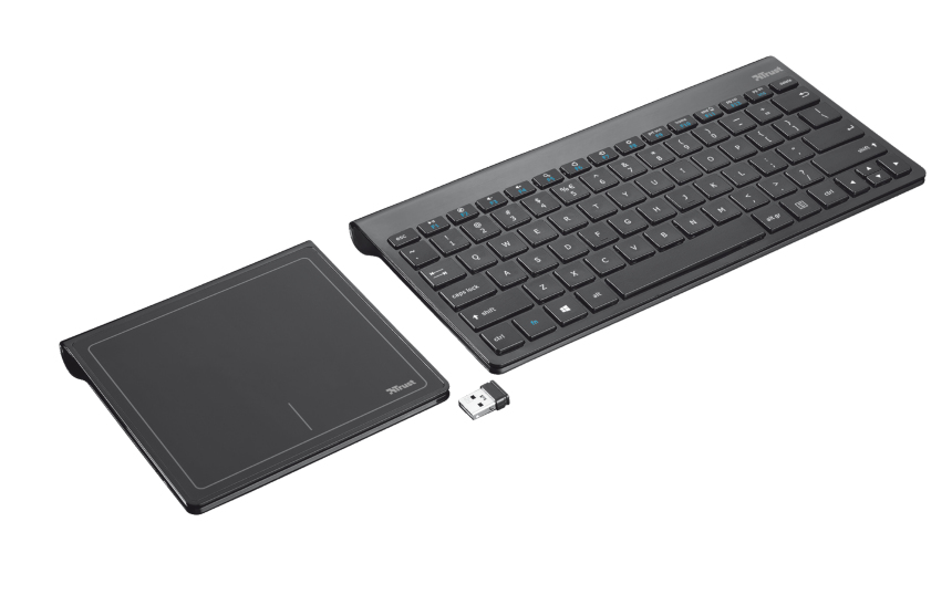 Trust Wireless Keyboard & Touchpad – image 2