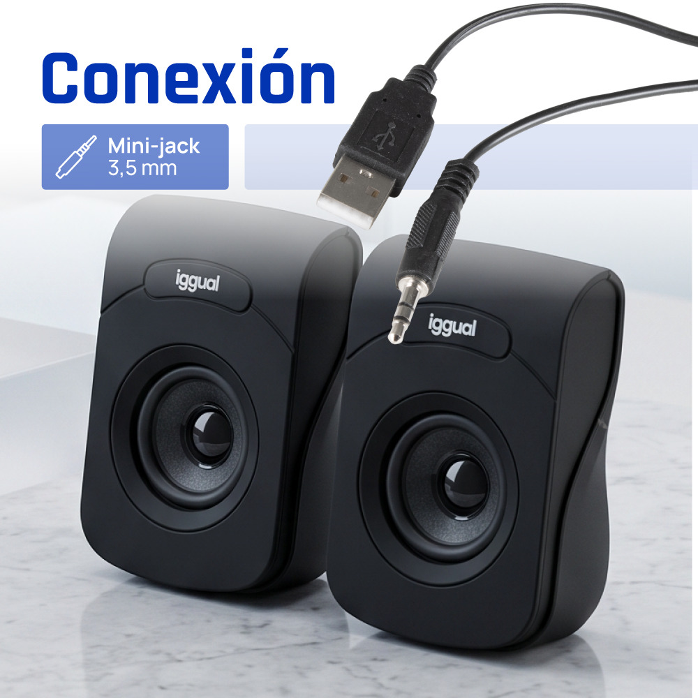 iggual IGG316993 loudspeaker Black Wired – image 5