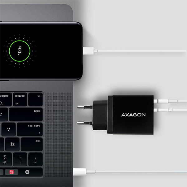 Axagon ACU-PQ22 mobile device charger Mobile phone, Power bank, Smartphone, Smartwatch, Tablet, Universal Black AC Fast charging Indoor – image 6