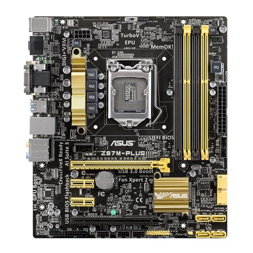 ASUS Z87M-PLUS Intel® Z87 LGA 1150 (Socket H3) micro ATX – image 3
