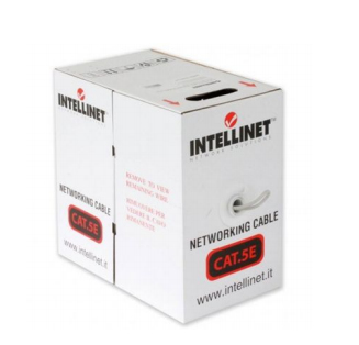 Intellinet 704823 cable de red Gris 305 m Cat5e U/UTP (UTP) imagen 1