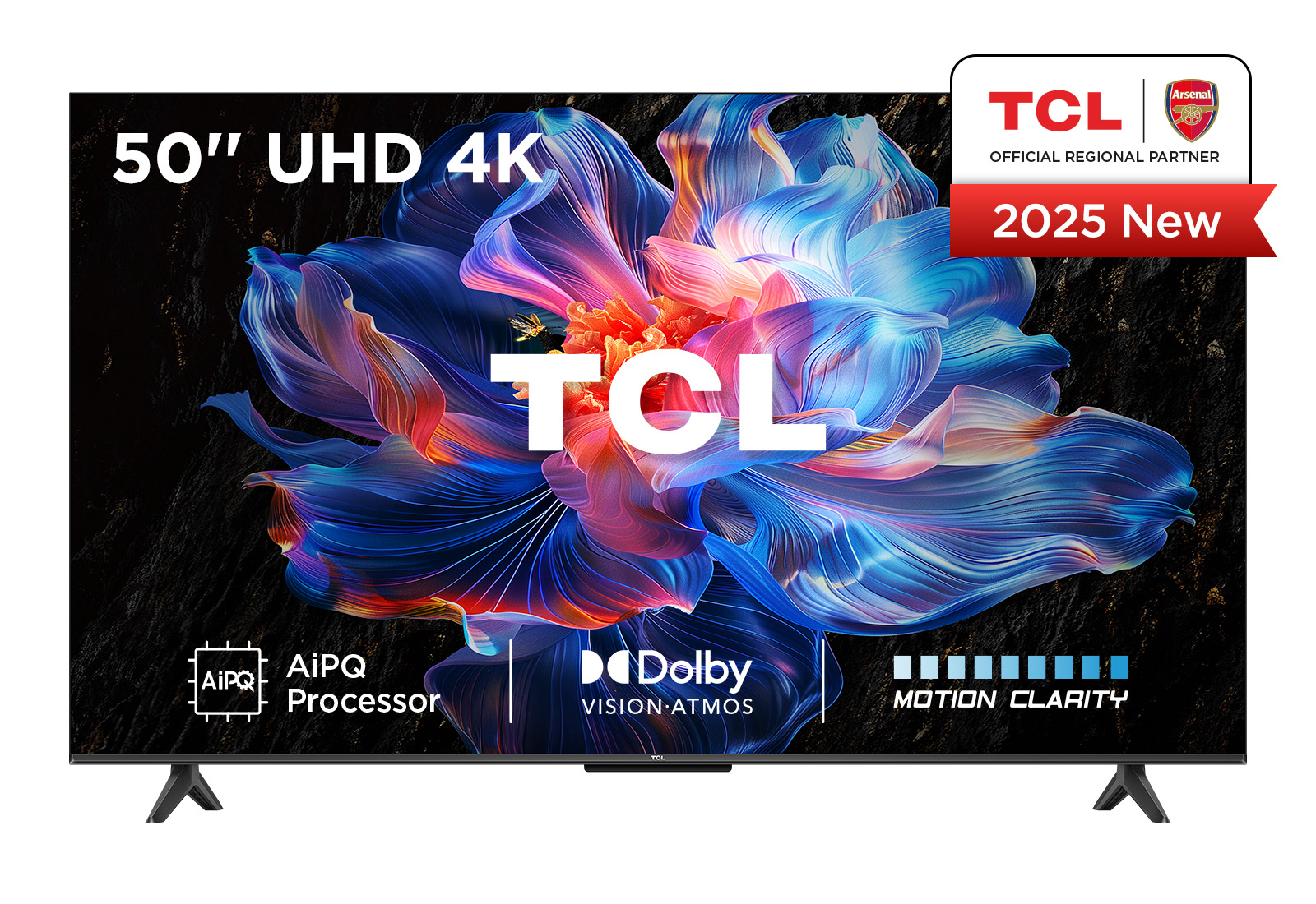 TCL 50P6K TV LED 50 (126 cm) 4K UHD 3840x2160 HDR10 Google TV 3xHDMI 2.1 WiFi — photo 1