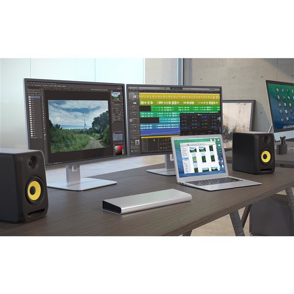 StarTech.com Thunderbolt 2 Dual-Monitor Docking Station for Laptops - 2x DisplayPort - Includes TB Cable – image 3