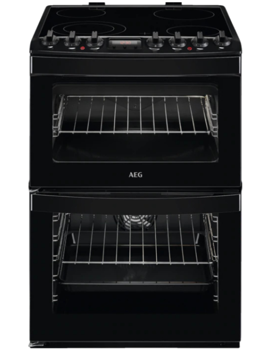 AEG CCB6740ACB Freestanding cooker Electric Ceramic hob Black – image 1