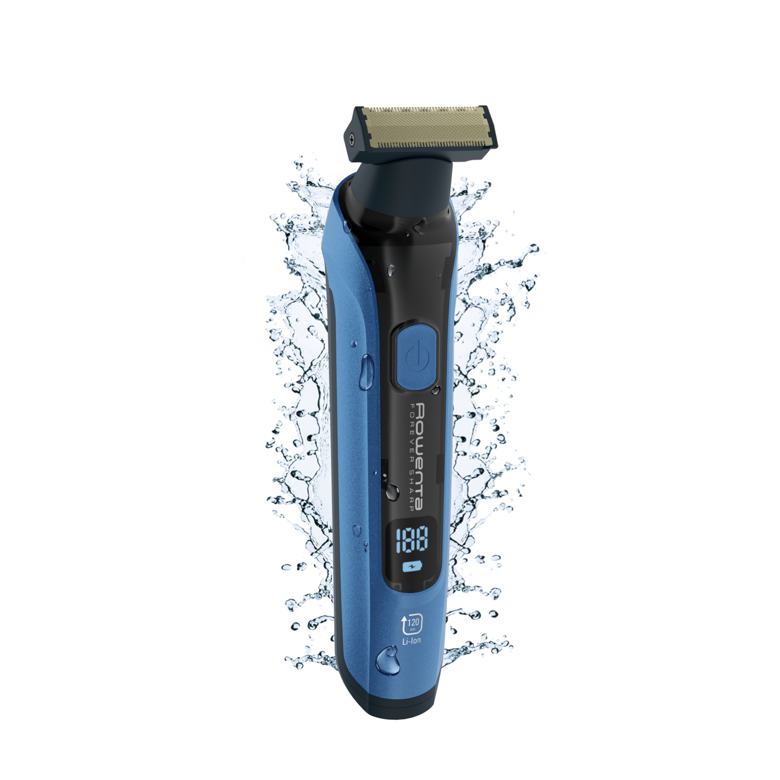 Rowenta FOREVER SHARP ULTIMATE TN6200 Black, Blue Lithium-Ion (Li-Ion) – image 4