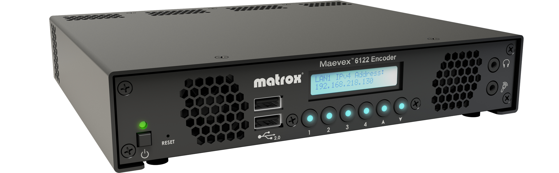 Matrox Maevex 6122 Dual 4K Enterprise Encoder / MVX-E6122-22 – image 2