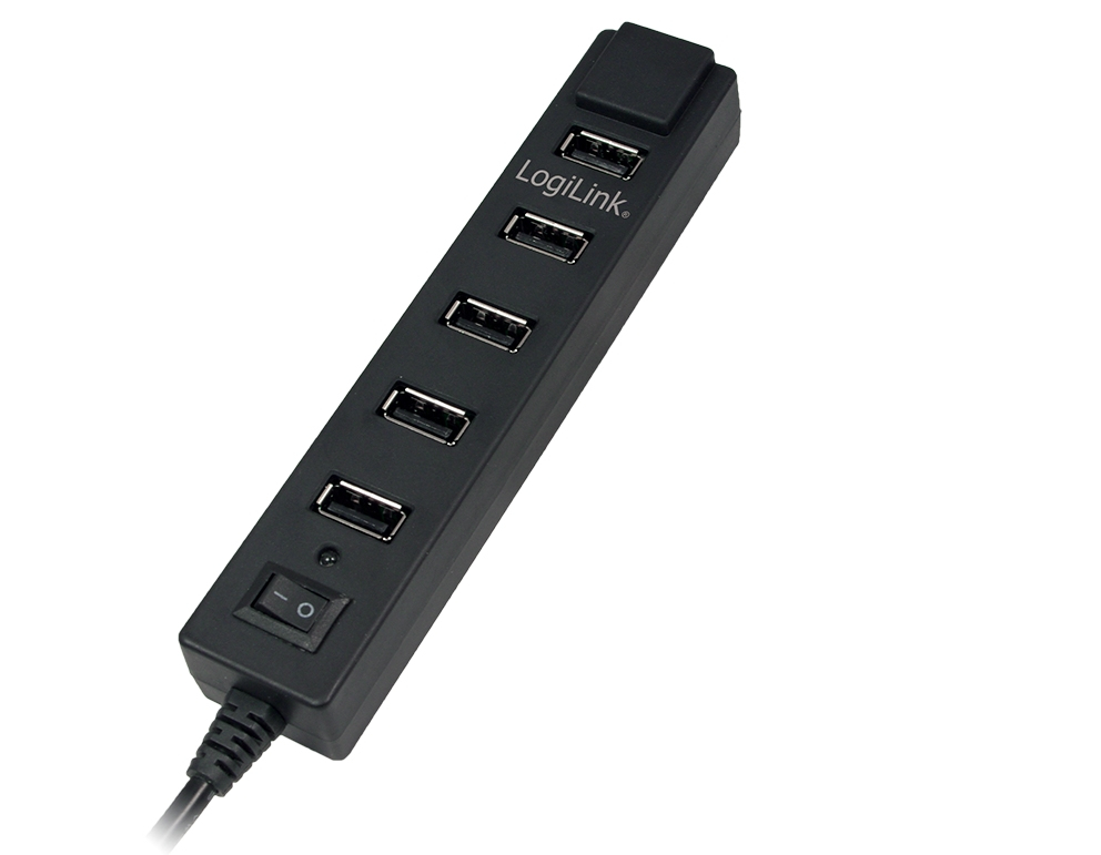 LogiLink USB 2.0 7-Port Hub with On/Off Switch – image 3