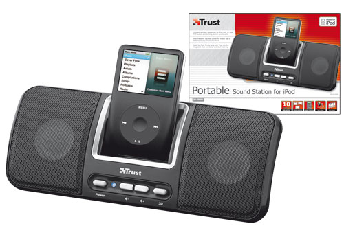 Trust Portable Sound Station for iPod SP-2986Bi – image 1
