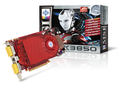 MSI RX3850-T2D256E-OC graphics card GDDR3 – image 2