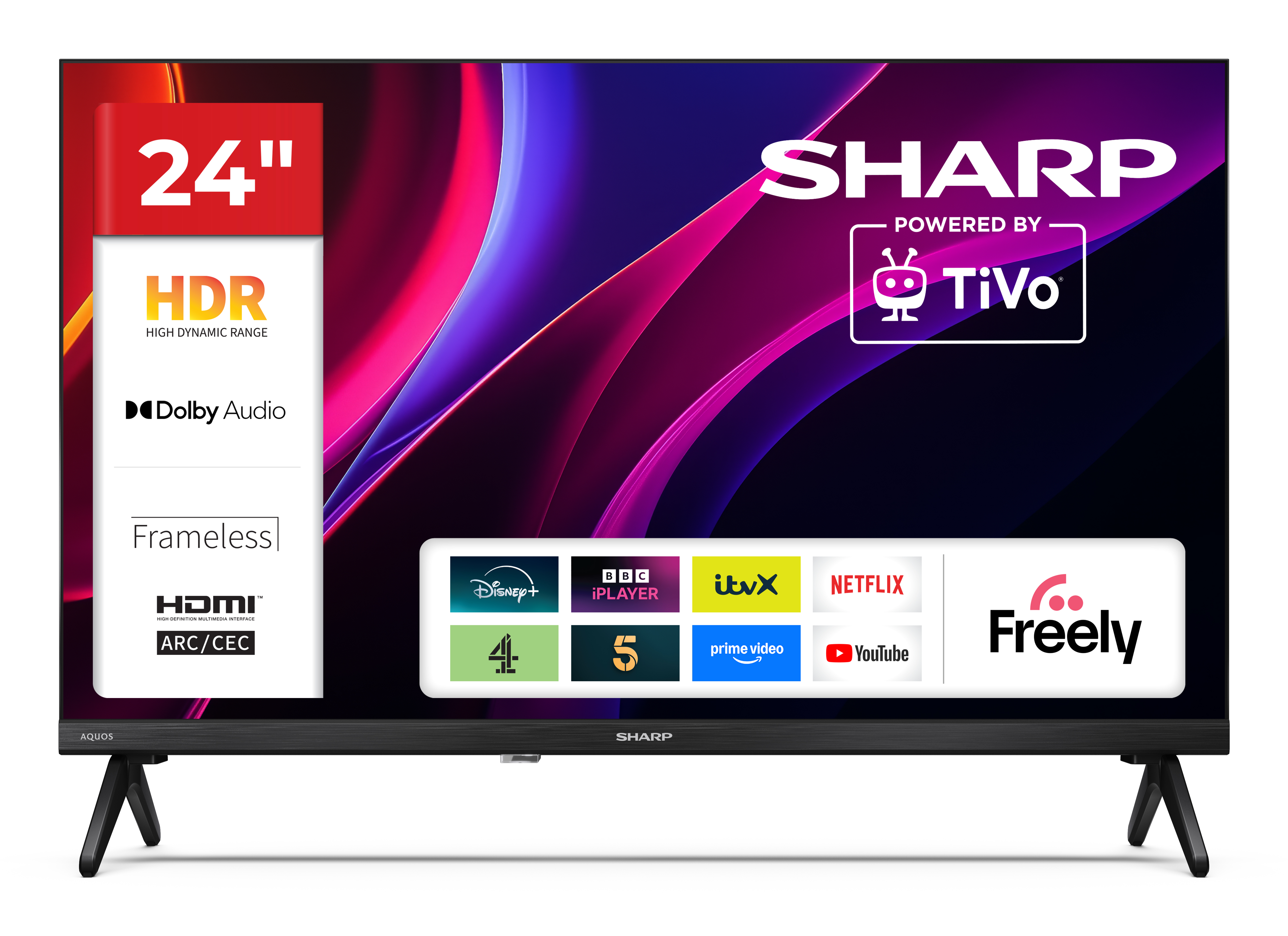 Sharp HE2245K 24" — vue 1 sur 8