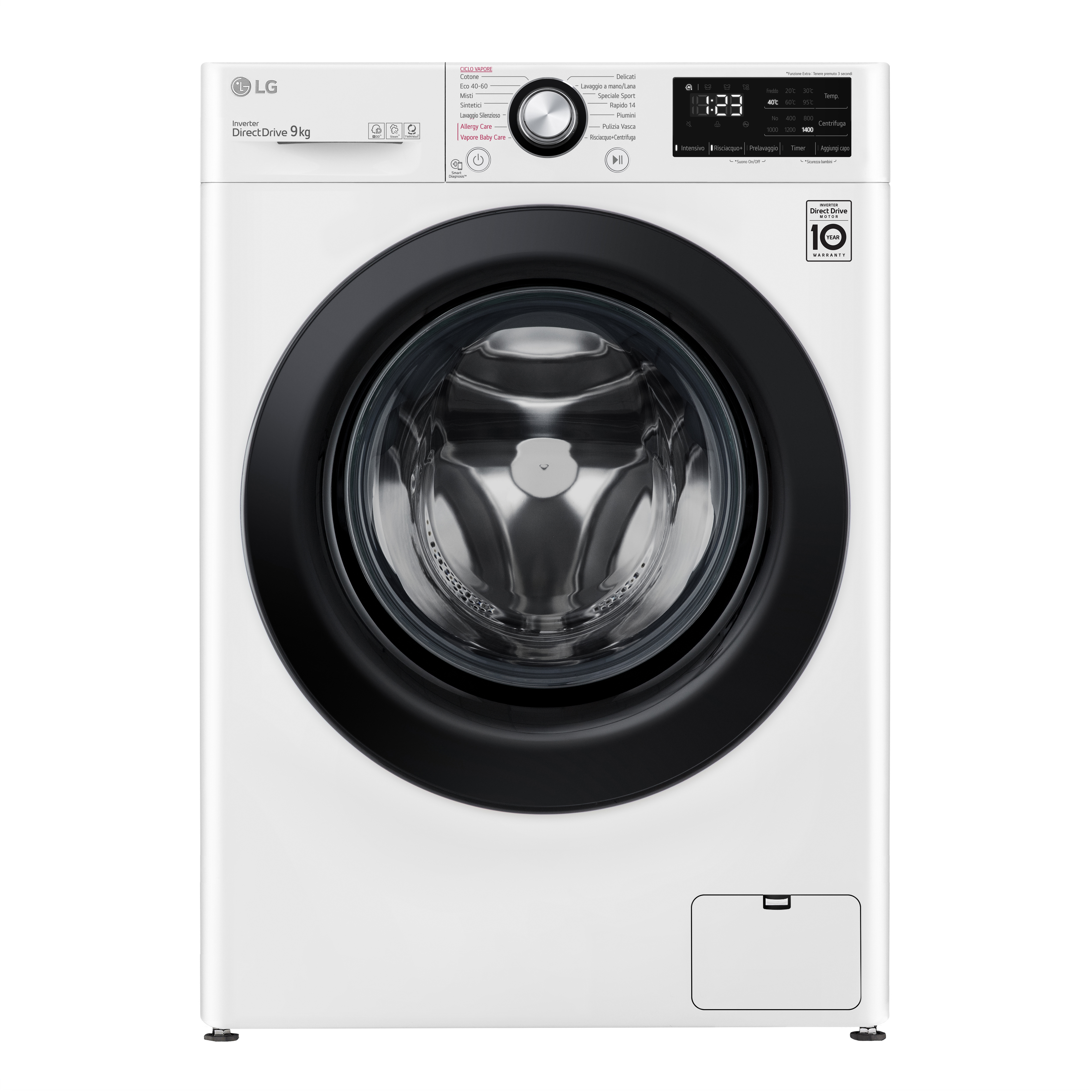 LG F4WV309SAE — vue 1 sur 8