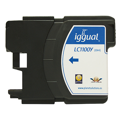 iggual PSILC1100Y ink cartridge Yellow – image 2