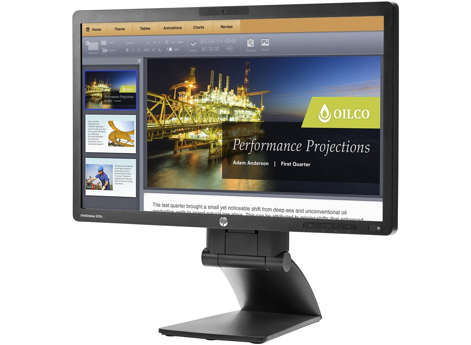 HP EliteDisplay E221c – image 3