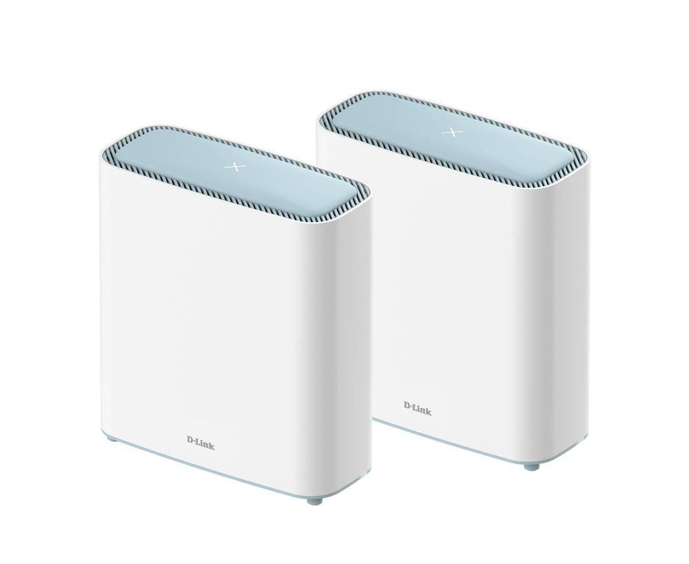 D-Link Eagle Pro AI AX3200 Mesh System Dual-Band Wireless Router, White (Pack of 2)
