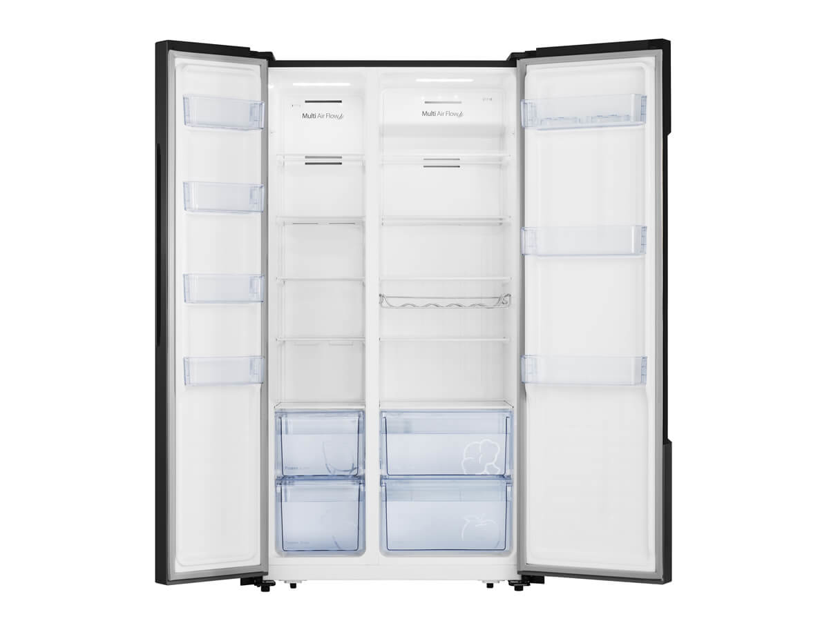 Hisense RS670N4BF3 side-by-side refrigerator Freestanding – image 3