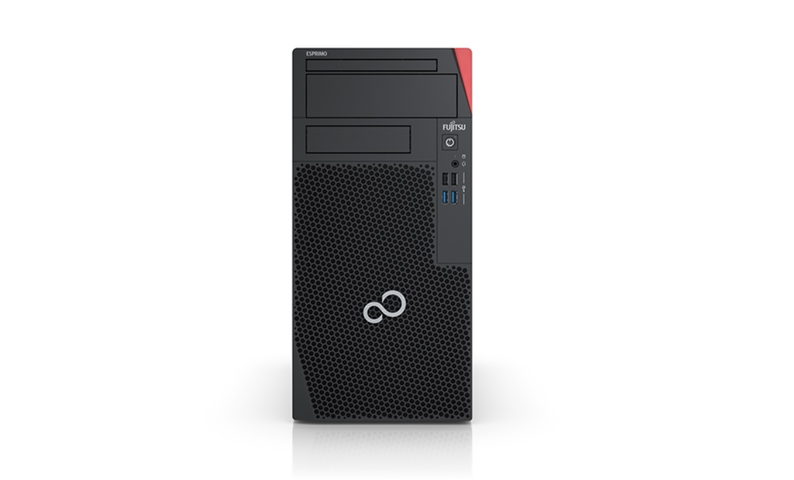Fujitsu ESPRIMO P5011 I7 Intel® Core™ i7 i7-11700 8 GB DDR4-SDRAM 256 GB SSD Windows 10 Pro Desktop PC Black image 1