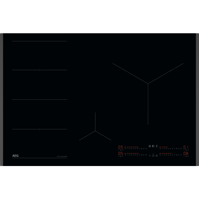 AEG Series 6000 TI84IS00FB Black Built-in – image 1
