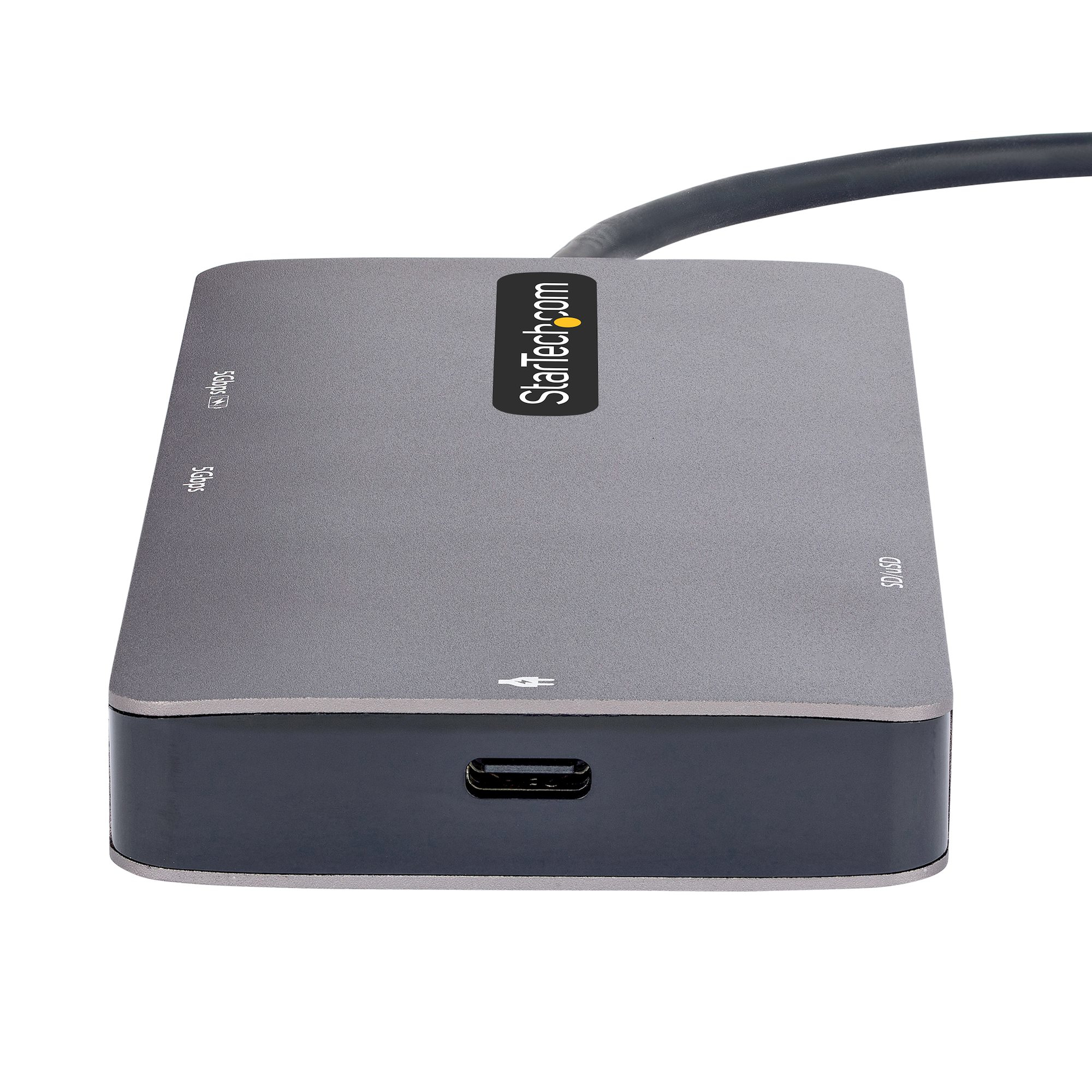 Docking Station StarTech.com 120B-USBC-MULTIPORT - HDMI - USB-C - USB 3.2 - MicroSD - SD - Gris Espacial - 120B-USBC-MULTIPORT Docking Station StarTech.com 120B-USBC-MULTIPORT - HDMI - USB-C - USB 3.2 - MicroSD - SD - Gris Espacial - 120B-USBC-MULTIPORT