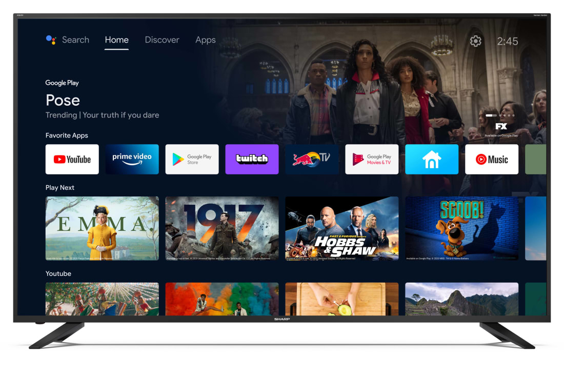 Sharp Aquos 70CL5EA TV 177,8 cm (70 ) 4K Ultra HD Smart TV Wifi Noir — photo 7