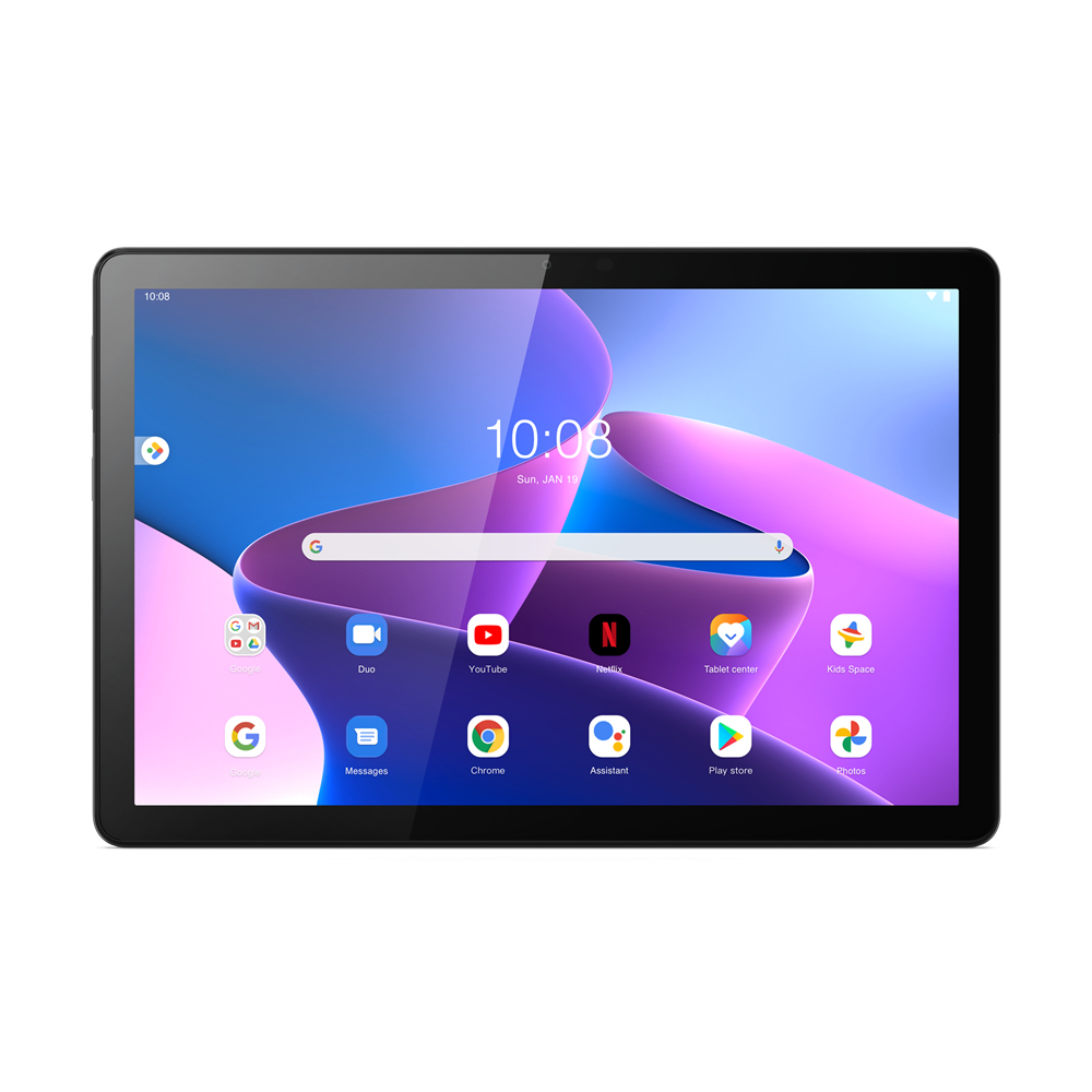 Lenovo Tab M10 4G 32 GB 25,6 cm (10.1') Tiger 3 GB Wi-Fi 5 (802.11ac) Android 11 Grå