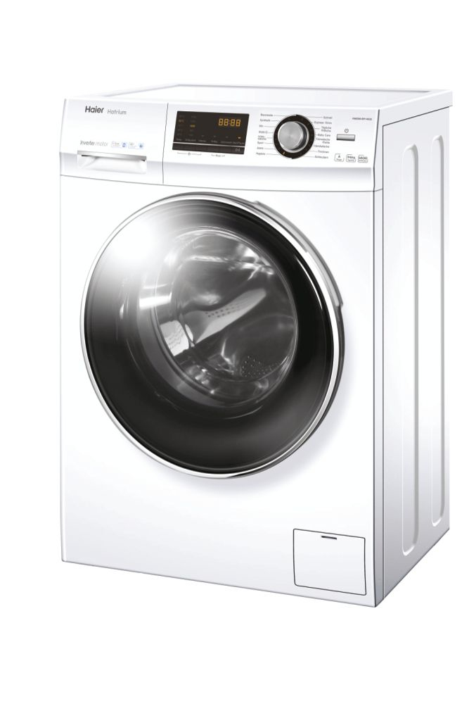 Haier HWD90-BP14636 washer dryer Freestanding Front-load White – image 3