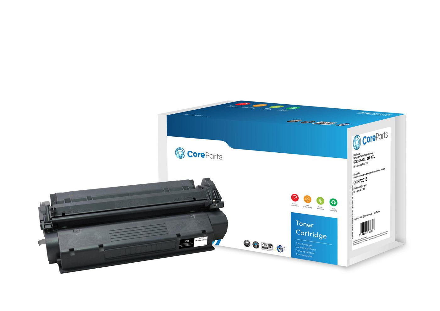 CoreParts Toner Black Q2624A-XXL